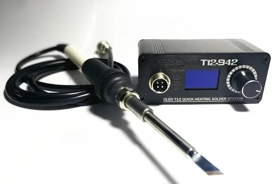 Soldering Station T12 Oled - ミニ T12 STC OLED デジタルはんだ付けステーション 942