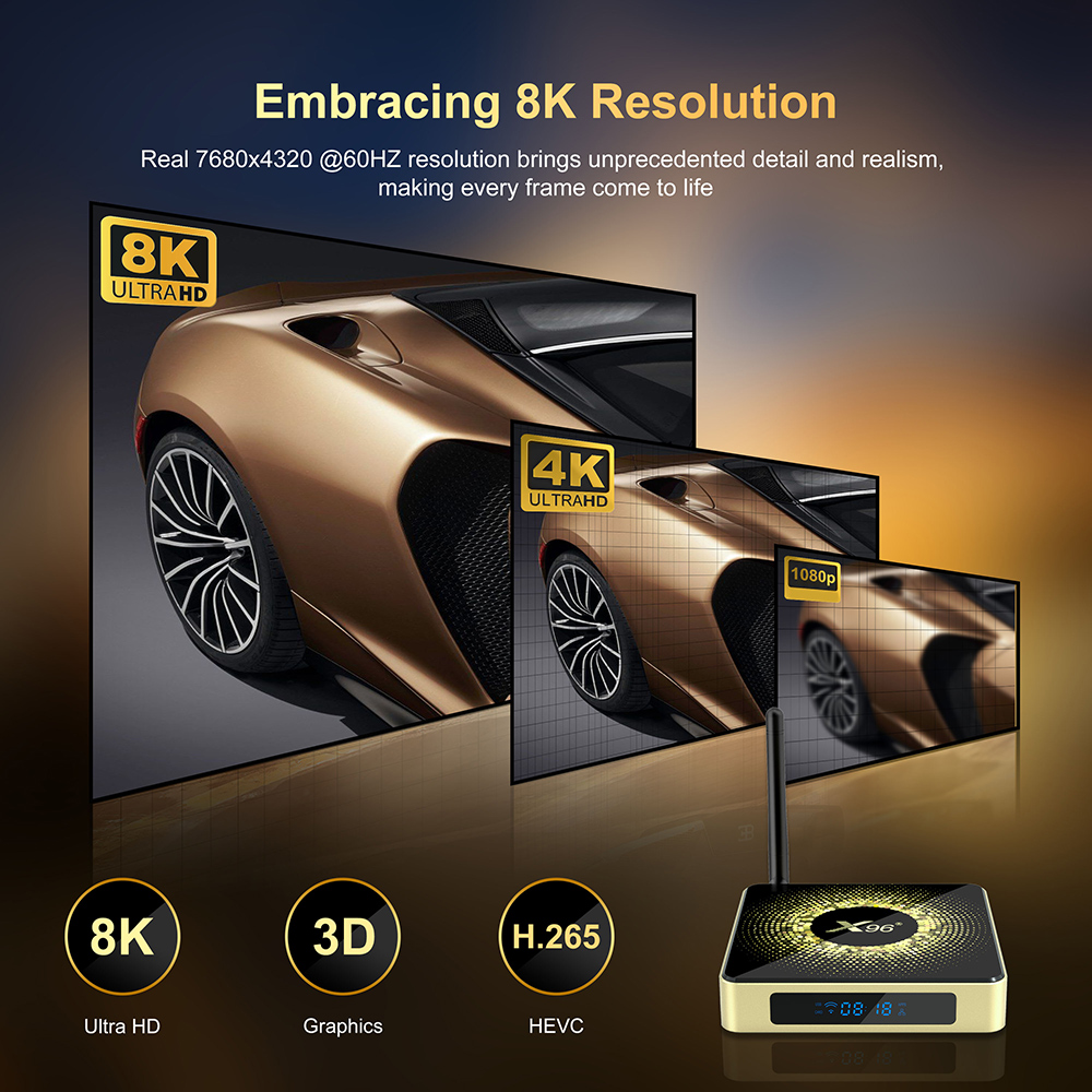 TVボックスAmlogic S928X-J,x96 x10, - Khadas Vim4 8Gb のレビューと価格