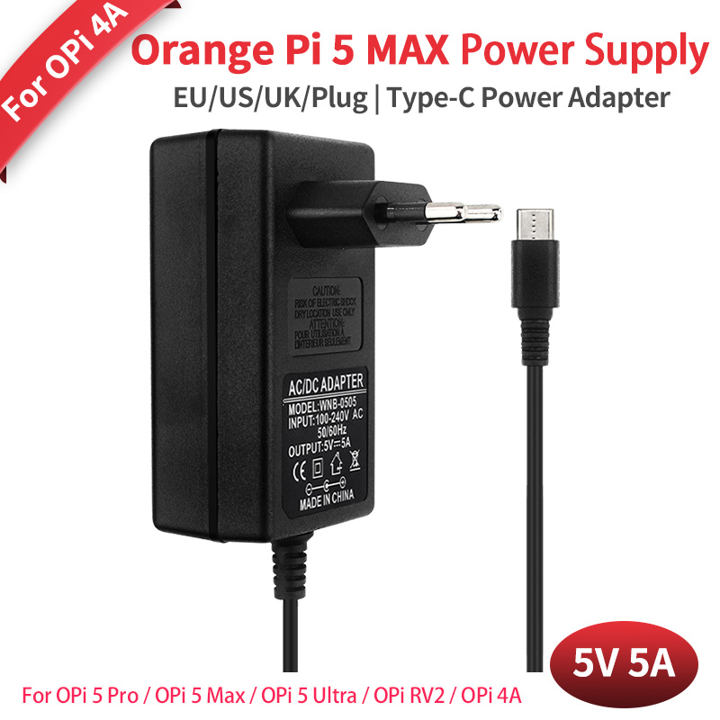 Orange Pi 5 Pro電源 5V 5A USB Ty - Banana Pi Bpi-M5 のレビューと価格